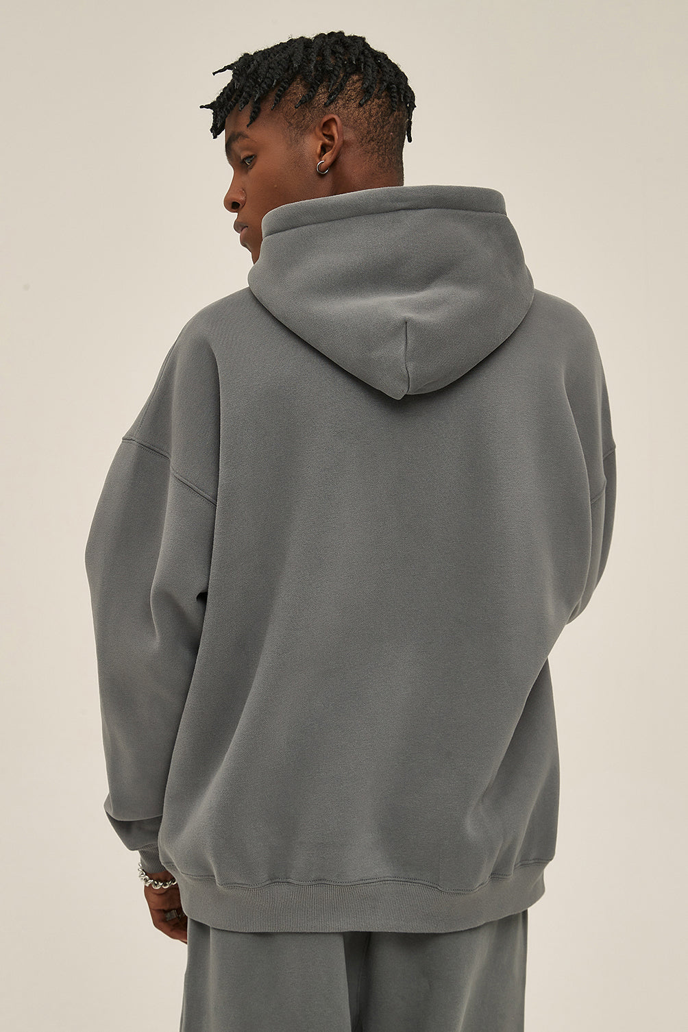 350GSM Fleece Solid Color Hoodie