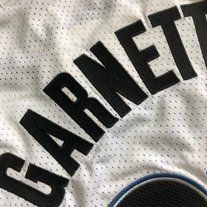 Minnesota Timberwolves Kevin Garnett #21 Throwback Jersey - Dense Embroidery
