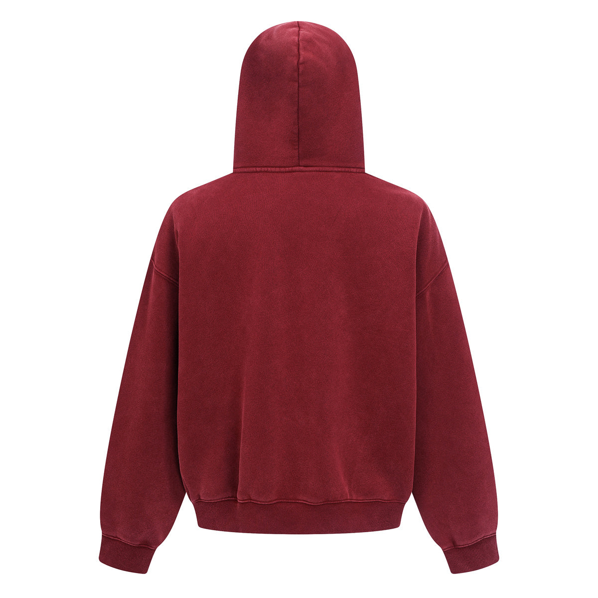 370GSM Pigment Dyed Fleece Boxy Hoodie