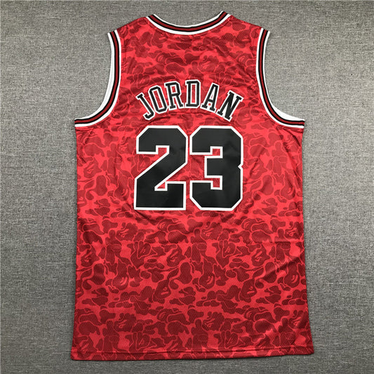 Chicago Bulls Michael Jordan BAPE #23 1996-97 Throwback ― Embroidered
