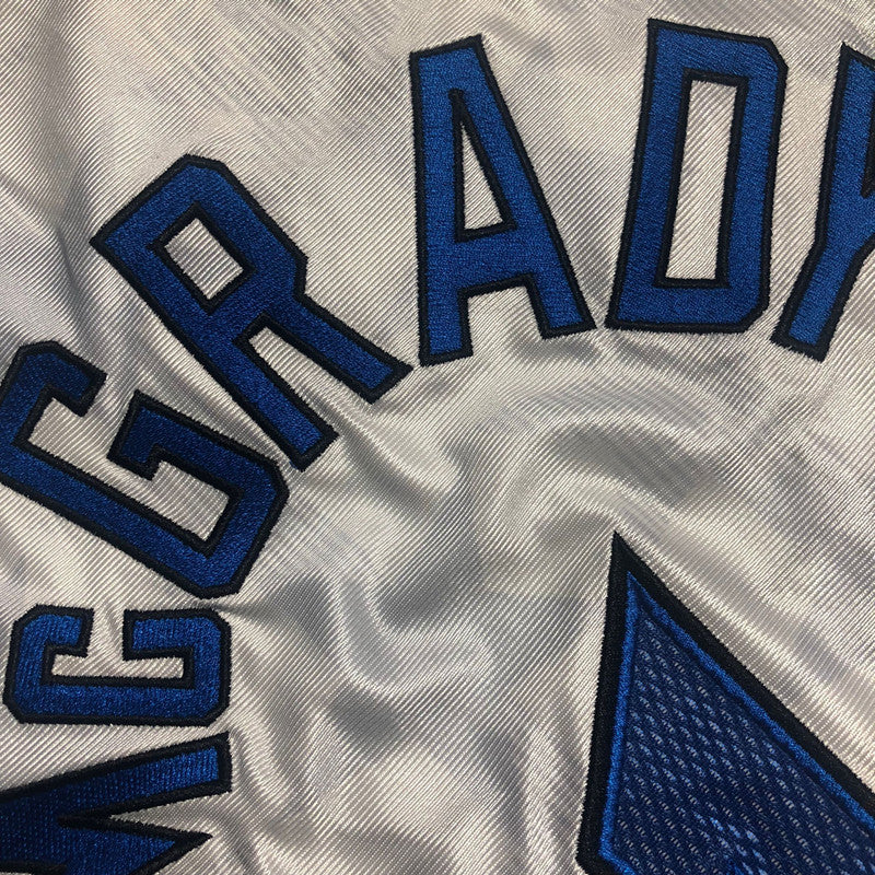 Orlando Magic TRACY MCGRADY #1 white  2000-01 Throwback Jersey - Dense Embroidery
