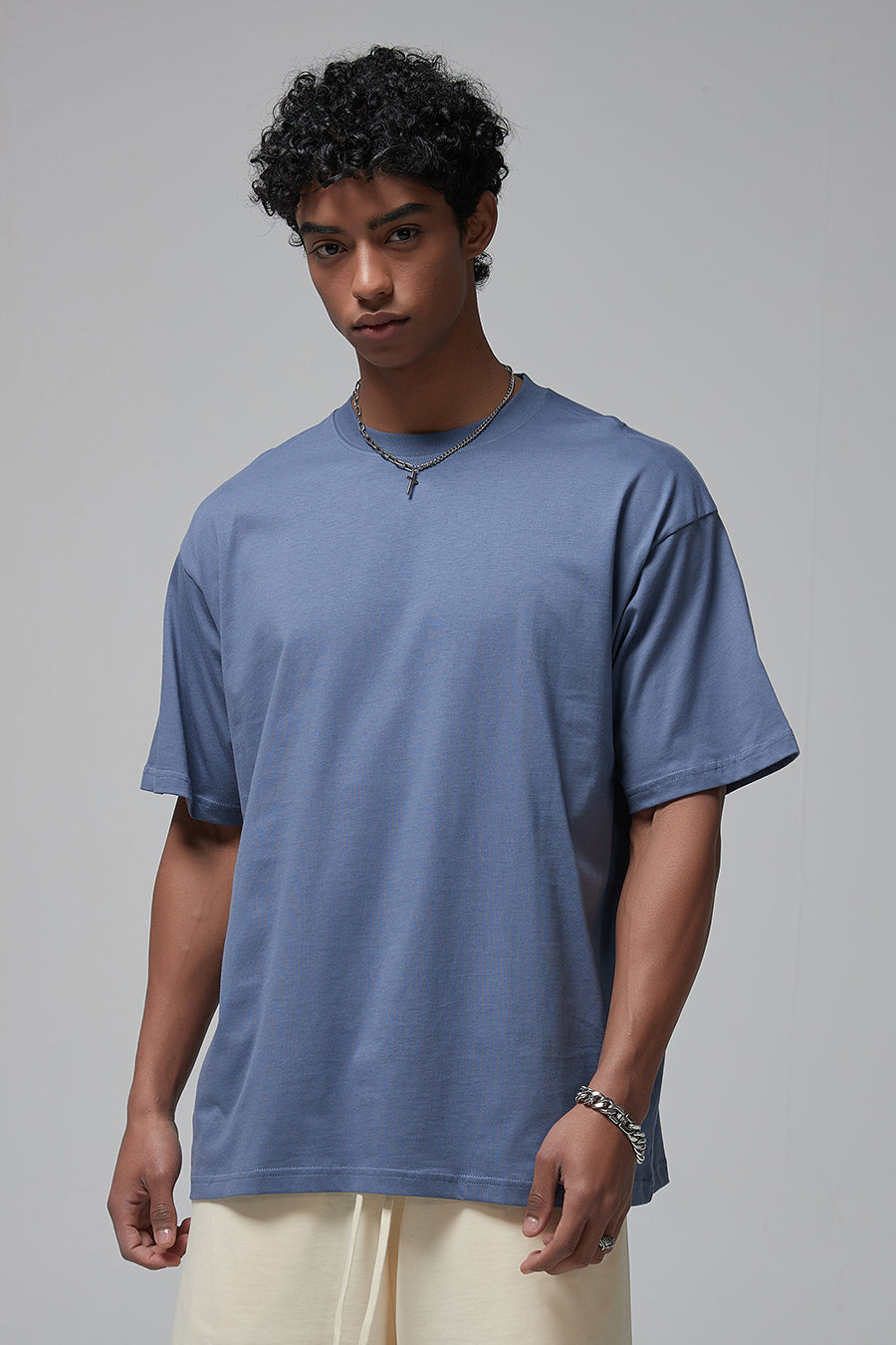 190GSM Solid Color Oversized Tee