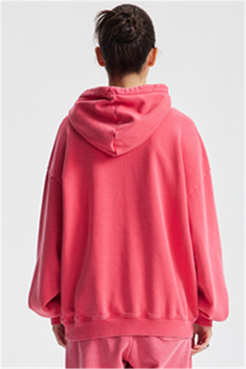 430GSM Boxy Fit Washed Hoodie