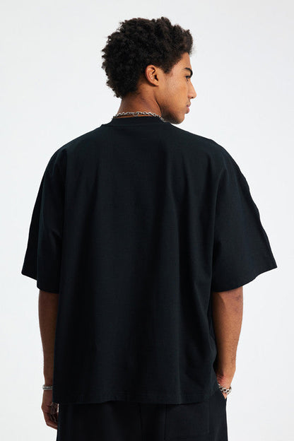 275GSM Solid Color Boxy Tee