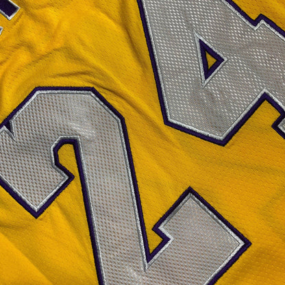Los Angeles Lakers Kobe Bean Bryant #24 2009-10 Throwback Jersey - Dense Embroidery