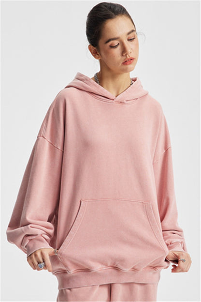 430GSM Boxy Fit Washed Hoodie