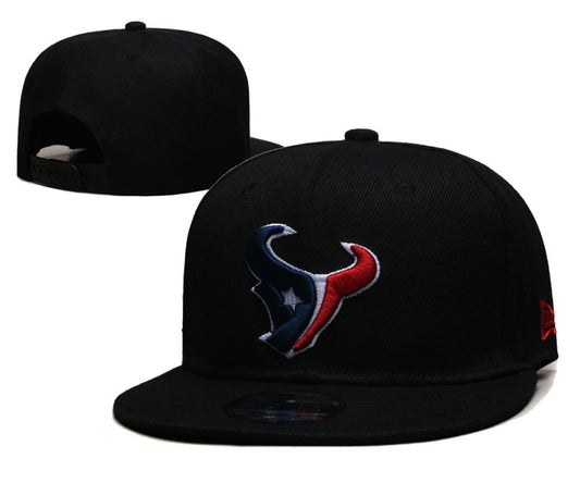 Houston Texans Black Snapback Cap