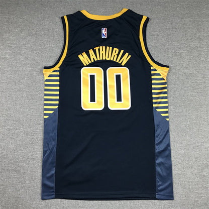 Indiana Pacers Bennedict Mathurin #00 City Edition Swingman Jersey - Embroidered