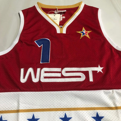 All-Star Tracy McGrady #1 Throwback Jersey - Dense Embroidery
