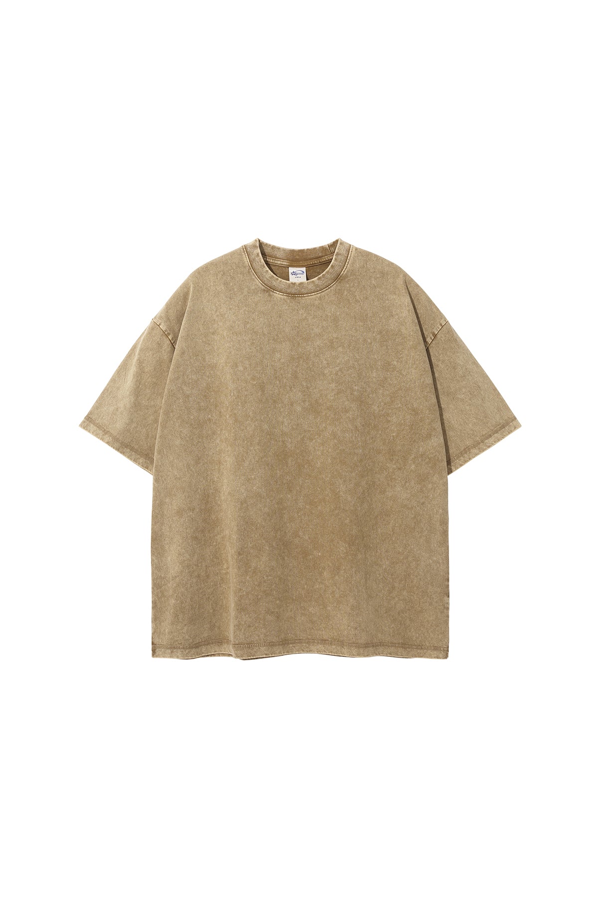 275GSM Double Stitch Sleeve Hem Washed Tee