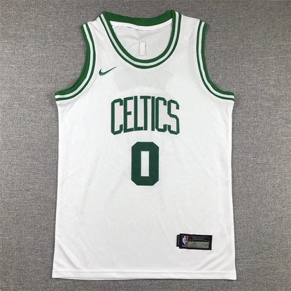 Youth Jayson Tatum Boston Celtics #0 Embroidered Jersey