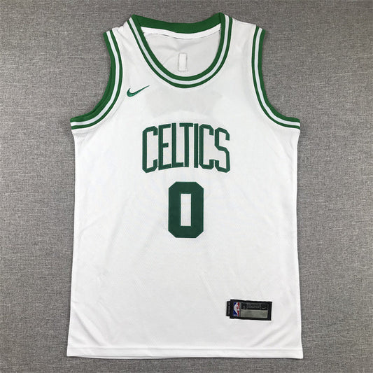 Youth Jayson Tatum Boston Celtics #0 Embroidered Jersey