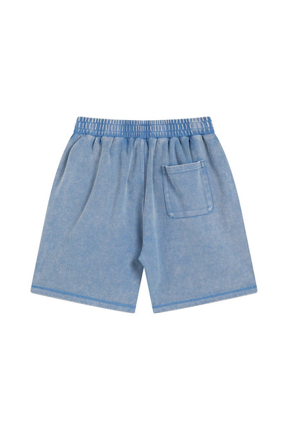 400GSM Double Stitch Washed Short