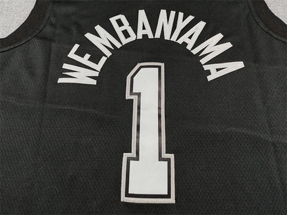 Victor Wembanyama #1 San Antonio Spurs 2026 City Edition Swingman Embroidered Jersey