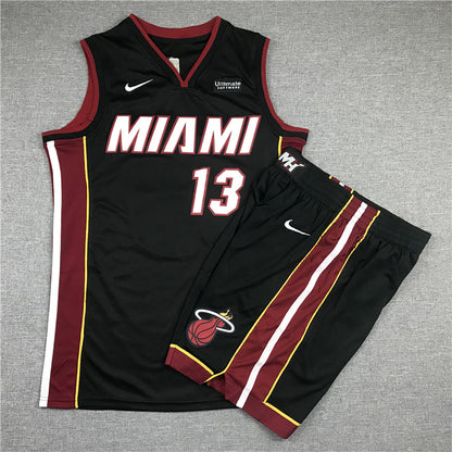 Miami Heat Bam Adebayo #13 City Edition Swingman Set ― Embroidered
