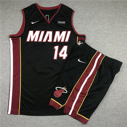 Miami Heat Tyler Herro #14 City Edition Swingman Set ― Embroidered