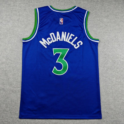 Minnesota Timberwolves Stephon Marbury #3 Blue Jersey – Embroidered