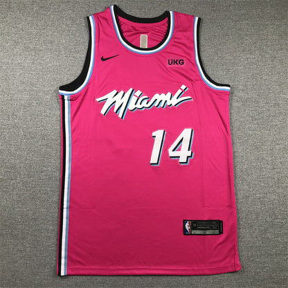 Tyler Herro# 14 Miami Heat  City Edition Swingman Embroidered Jersey