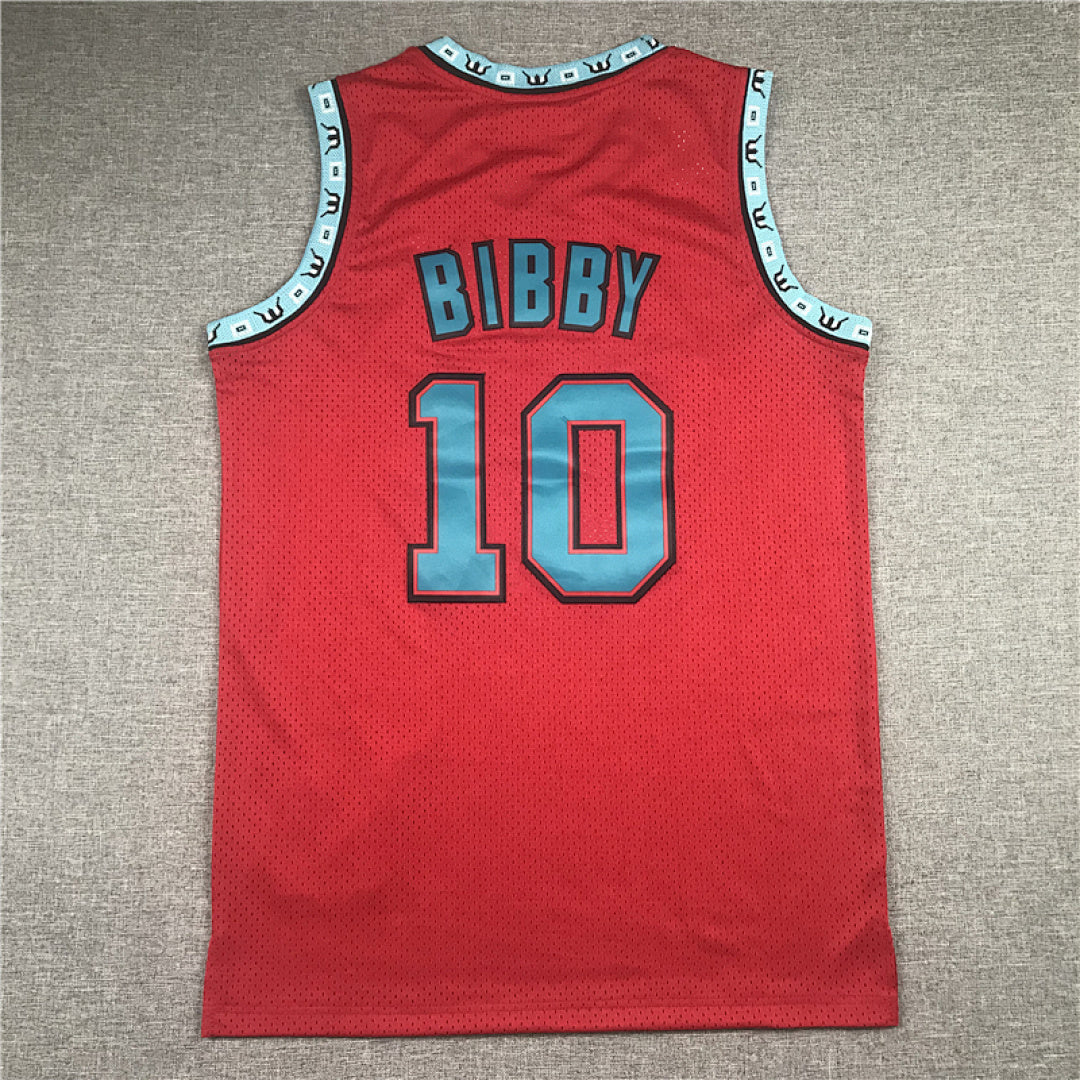 Mike Bibby# 10 Memphis Grizzlies 1998-99 Throwback Embroidered Jersey