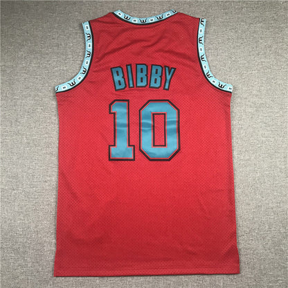 Mike Bibby# 10 Memphis Grizzlies 1998-99 Throwback Embroidered Jersey