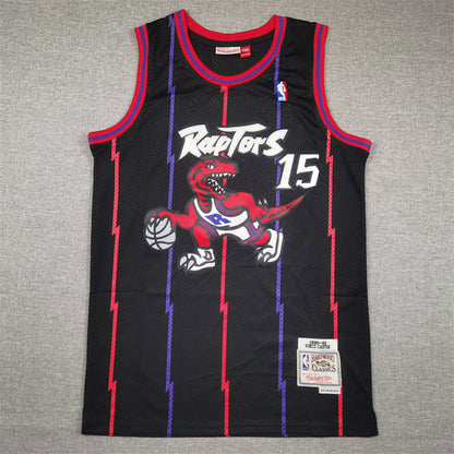 Vincent Carter #15 Toronto Raptors 1998-99 Throwback Embroidered Jersey