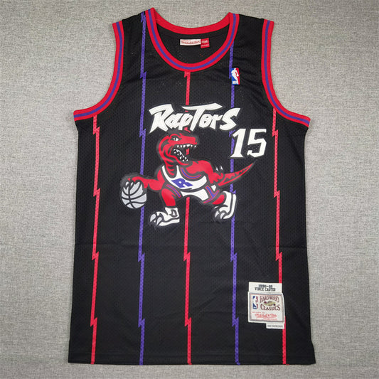Vincent Carter #15 Toronto Raptors 1998-99 Throwback Embroidered Jersey