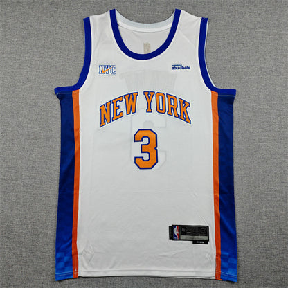 Josh Hart#3 New York Knicks 2026 White City Edition Swingman Embroidered Jersey
