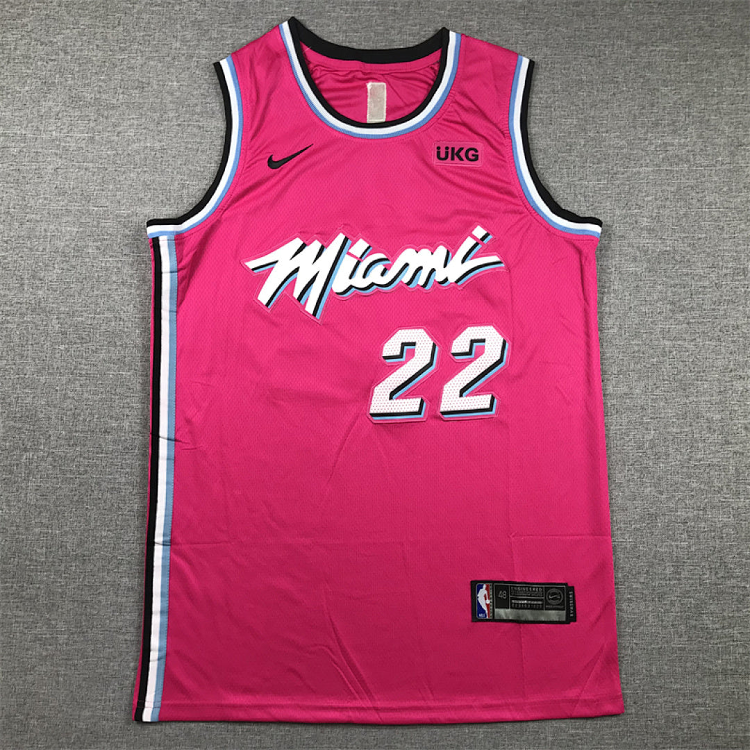 Jimmy Butler# 22 Miami Heat  City Edition Swingman Embroidered Jersey