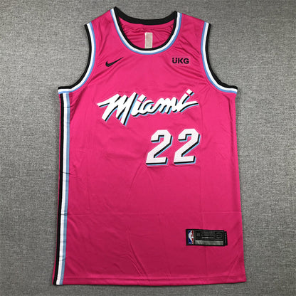 Jimmy Butler# 22 Miami Heat  City Edition Swingman Embroidered Jersey