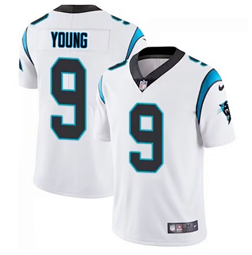 Bryce Young #9 Carolina Panthers White Jersey