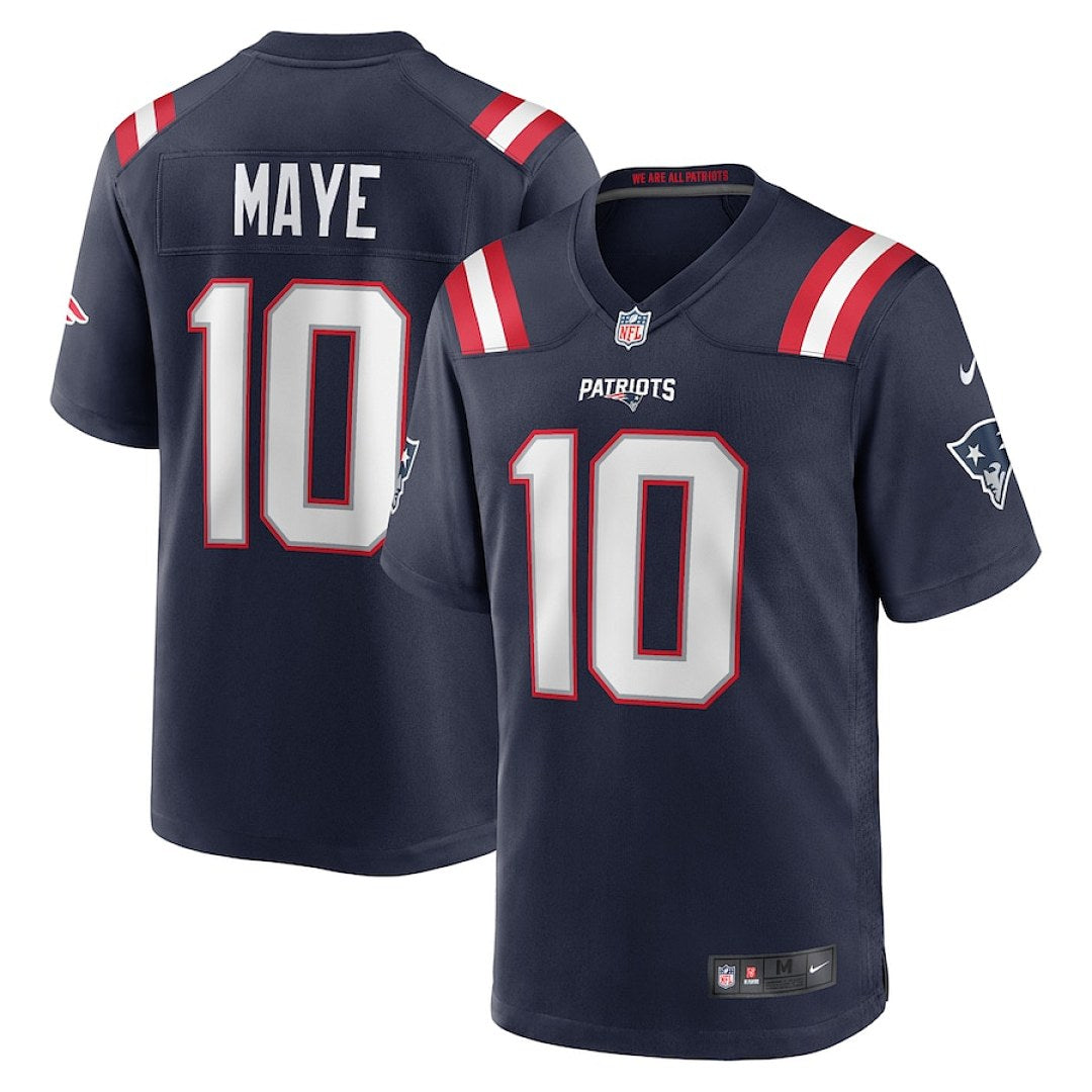 Drake Maye #10 New England Patriots Jersey