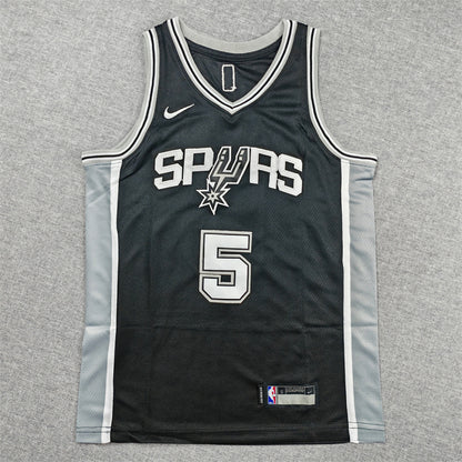 Youth Stephon Castle San Antonio Spurs #5 City Edition Swingman Embroidered Jersey