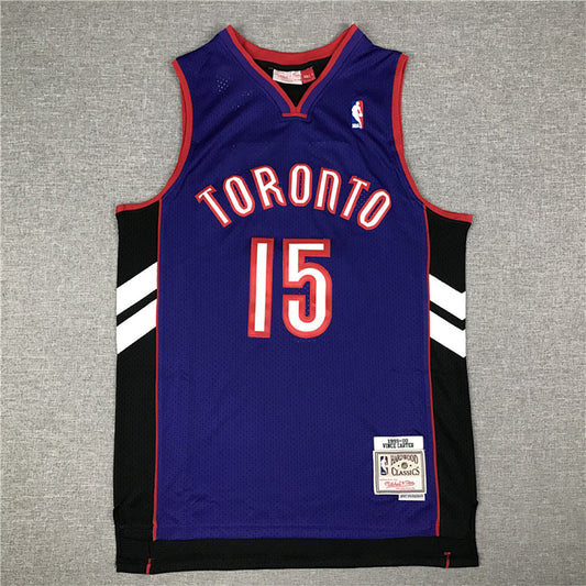 Vincent Carter #15 Toronto Raptors 1999-00 Throwback Embroidered Jersey