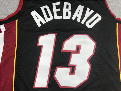 Miami Heat Bam Adebayo #13 City Edition Swingman Set ― Embroidered