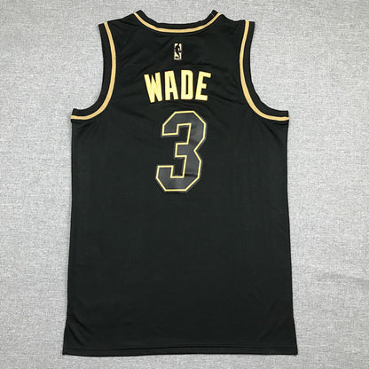 Dwyane Wade# 3 Miami Heat  City Edition Swingman Embroidered Jersey