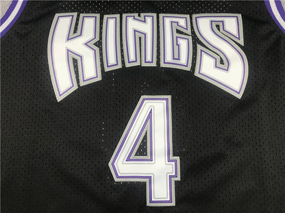 Chris Webber #4 Sacramento Kings 1998-99 Throwback Embroidered Jersey