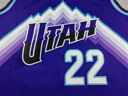 Utah Jazz Darryn Peterson #22 Purple Jersey – Embroidered