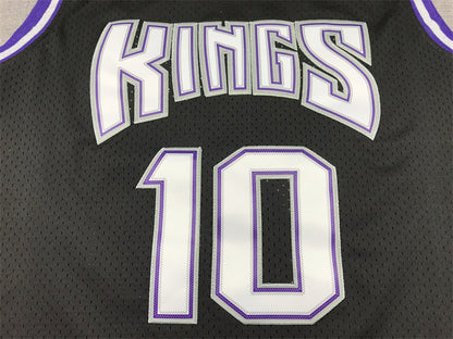 Mike Bibby #10 Sacramento Kings 2001-02 Throwback Embroidered Jersey