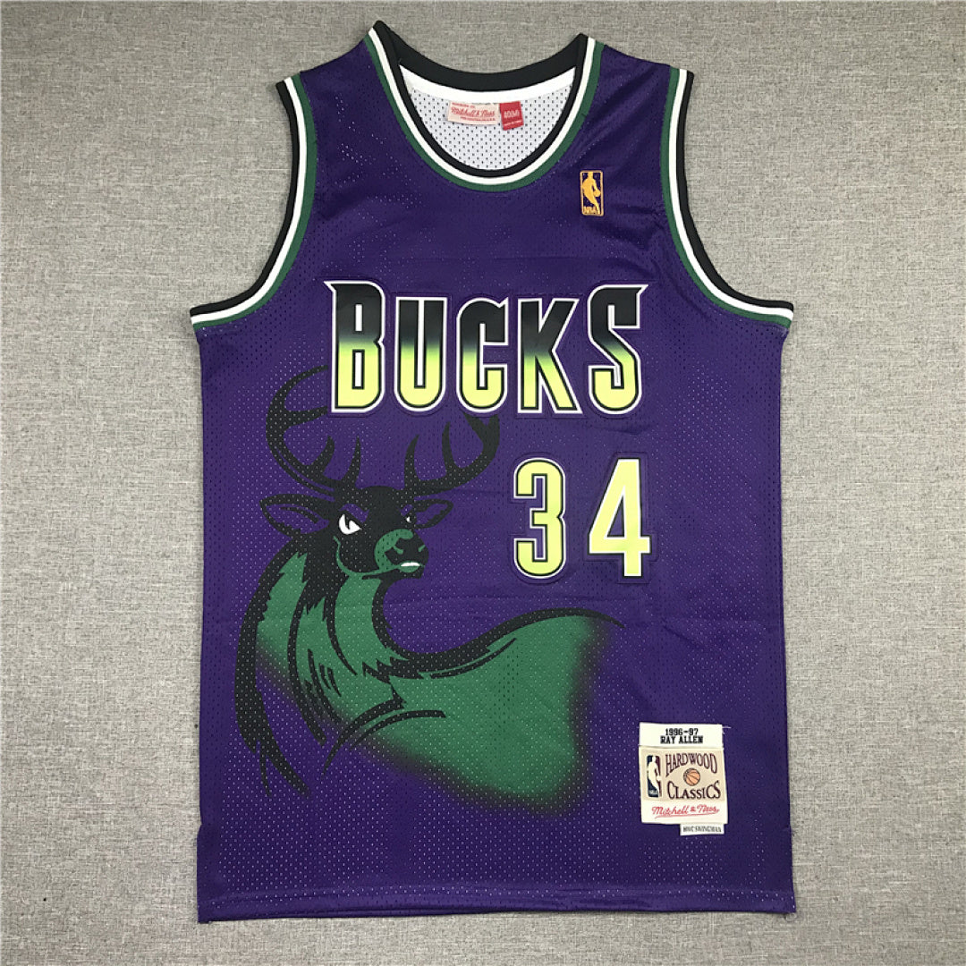 Giannis Antetokounmpo# 34 Milwaukee Bucks City Edition Swingman Embroidered Jersey