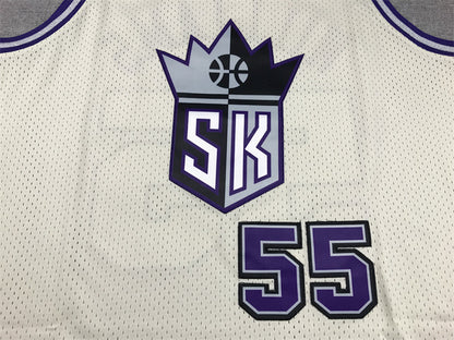 Jason Chandler Williams #55 Sacramento Kings Retro Throwback Embroidered Jersey（Pre-orders ship in 3 weeks）