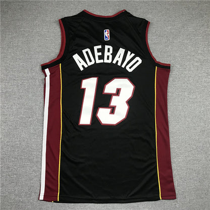 Miami Heat Bam Adebayo #13 City Edition Swingman Set ― Embroidered