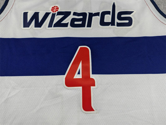 Washington Wizards AJ Dybantsa #4 Red Jersey – Embroidered