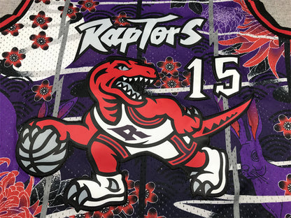 Vince Carter #15 Toronto Raptors 1998-99 (Year of the Rabbit Limited Edition) Throwback Embroidered Jersey