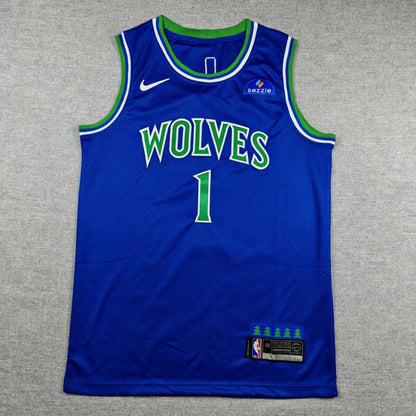 Minnesota Timberwolves LaMelo Ball #1 Blue Jersey – Embroidered