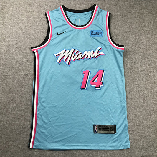 Tyler Herro# 14 Miami Heat  City Edition Swingman Embroidered Jersey