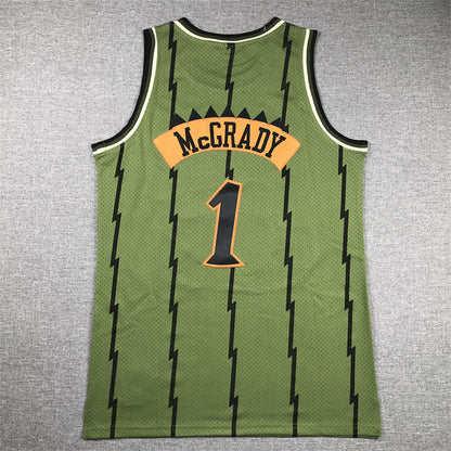 Tracy McGrady #1 Toronto Raptors 1998-99  Throwback Embroidered Jersey