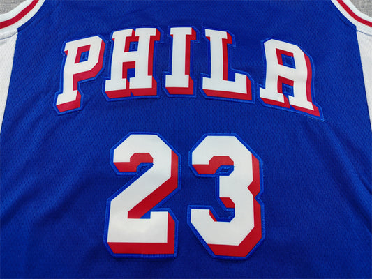 Philadelphia 76ers LeBron James #23 Blue Jersey – Embroidered