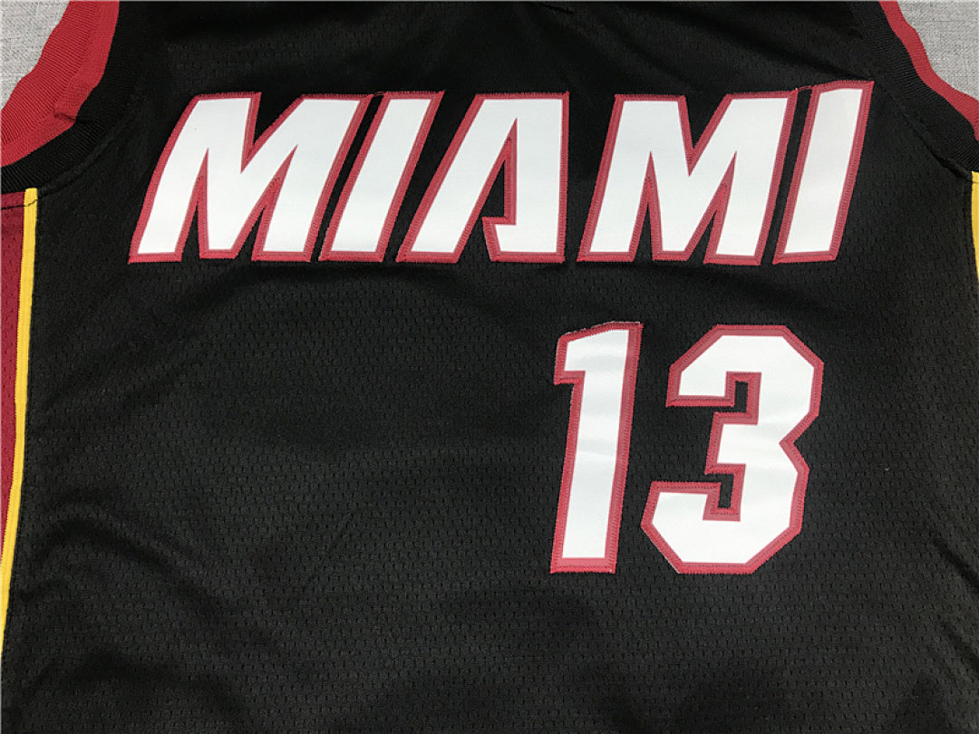 Miami Heat Bam Adebayo #13 City Edition Swingman Set ― Embroidered