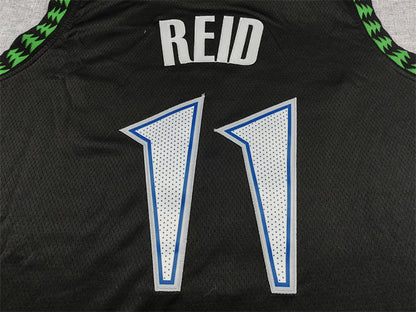 Naz Reid #11 Minnesota Timberwolves 2026 Black City Edition Swingman Embroidered Jersey