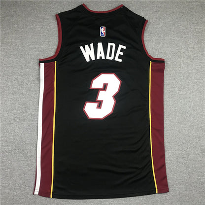 Miami Heat Dwyane Wade #3 City Edition Swingman Set ― Embroidered
